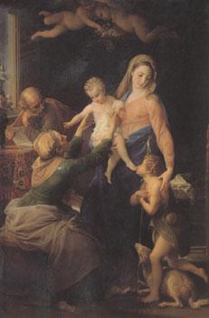 Pompeo Batoni Holy Family (san 05) oil painting image